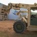 Soldiers deliver water to Afghan evacuees