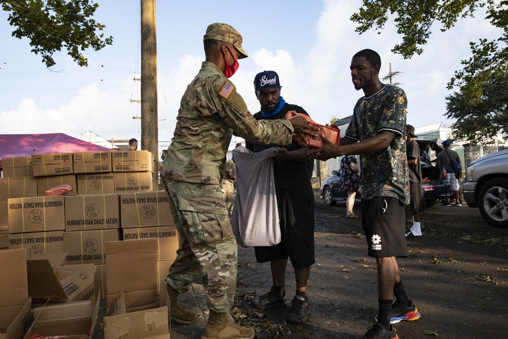 La. National Guard supports recovery efforts from Hurricane Ida