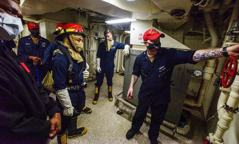 USS John P. Murtha (LPD 26) GQ Training