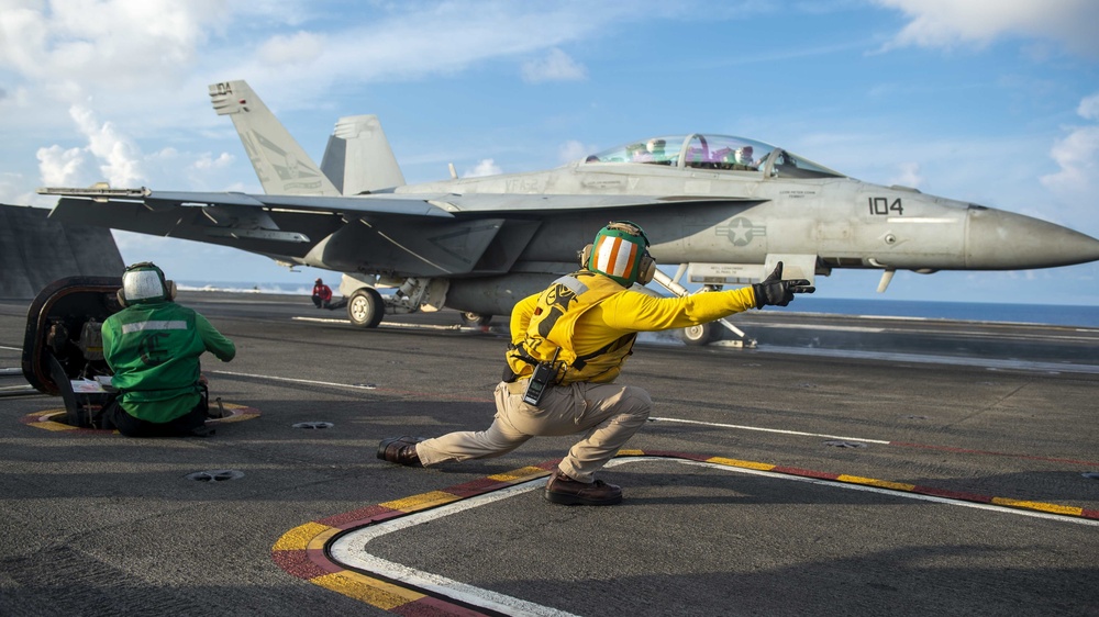 USS Carl Vinson (CVN 70) Conducts Flight Operations in 7th Fleet