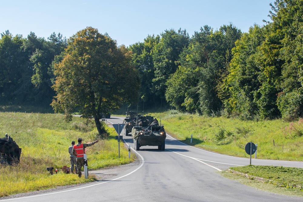 2d Cavalry Regiment Tactical Road March