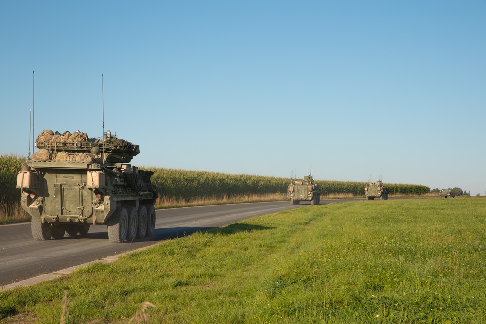 2d Cavalry Regiment Tactical Road March