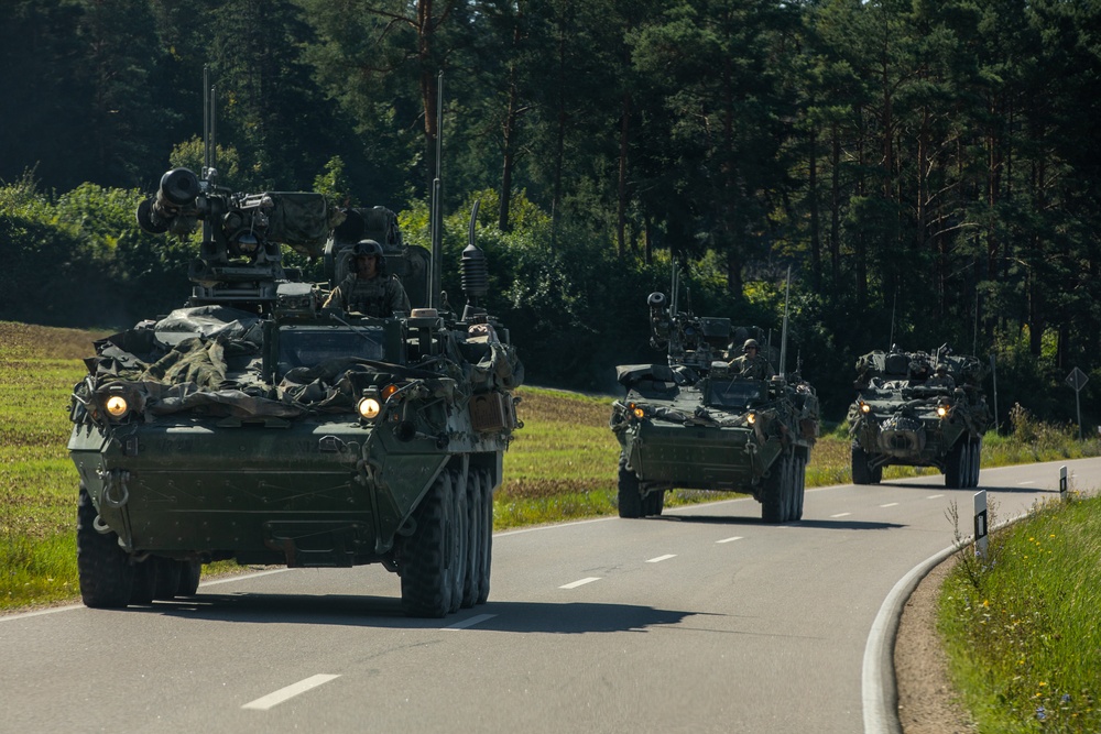 2d Cavalry Regiment Tactical Road March