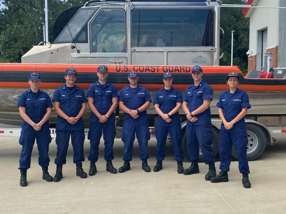 The lifesavers at Coast Guard Station Fairport