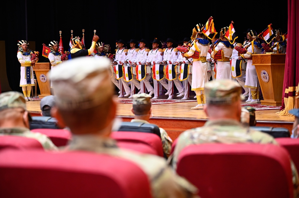 Exercise Bright Star kicks off with an opening ceremony at Mohamed Naguib Military Base
