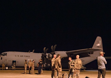 Last service members from Joint Task Force - Haiti return home.