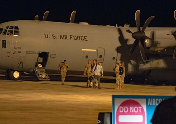 Last service members from Joint Task Force - Haiti return home.