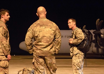 Last service members from Joint Task Force - Haiti return home.