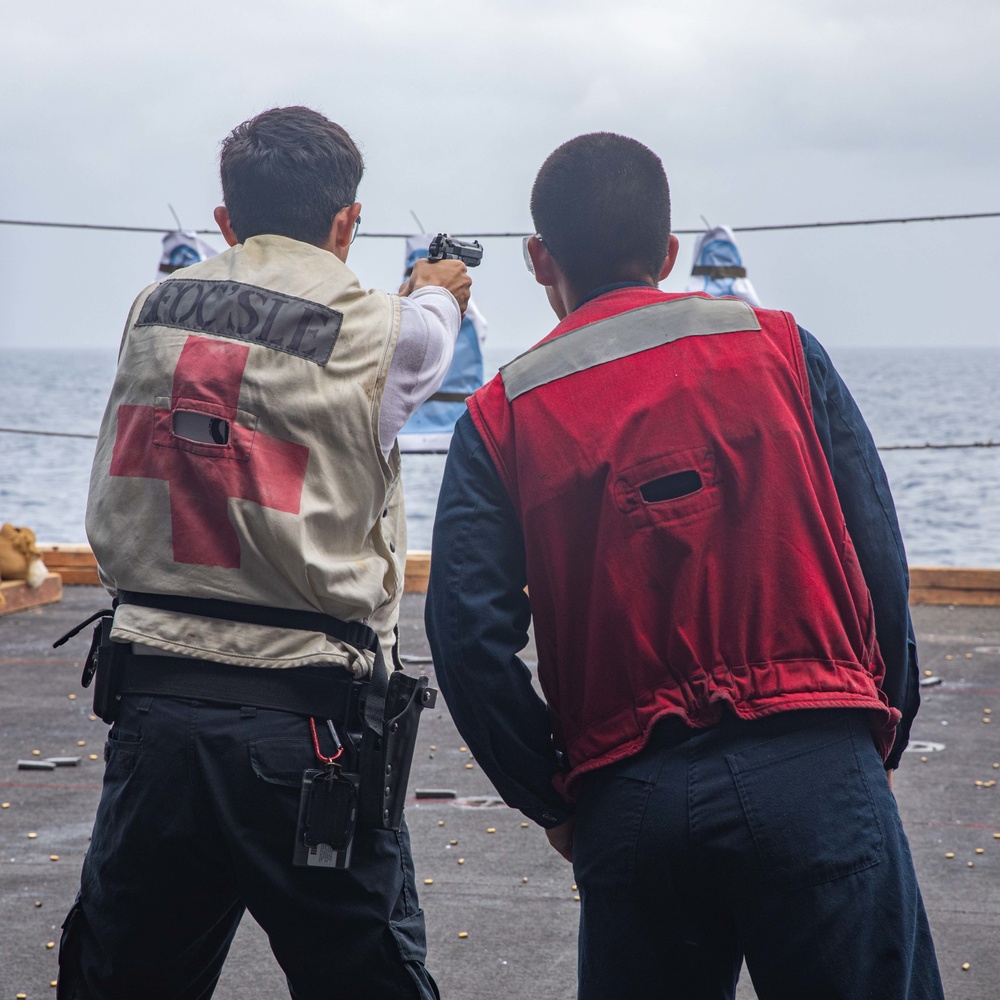 USS Ronald Reagan (CVN 76) Live-Fire Qualification