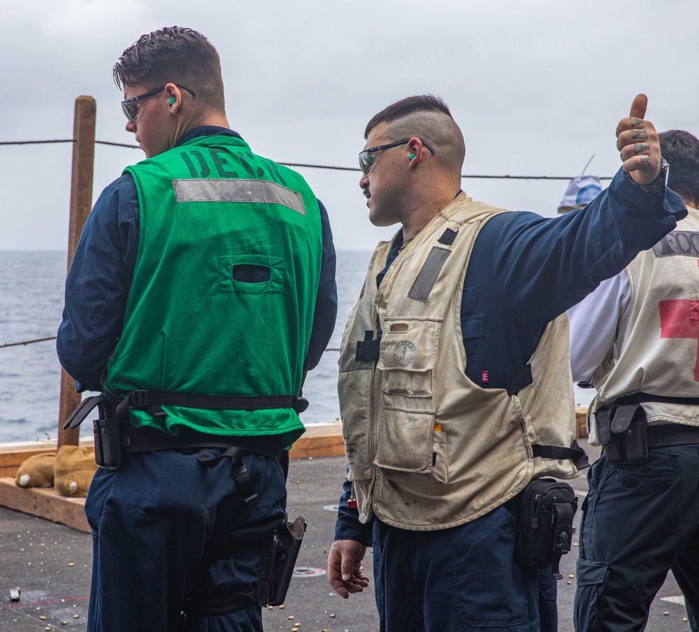 USS Ronald Reagan (CVN 76) Live-Fire Qualification