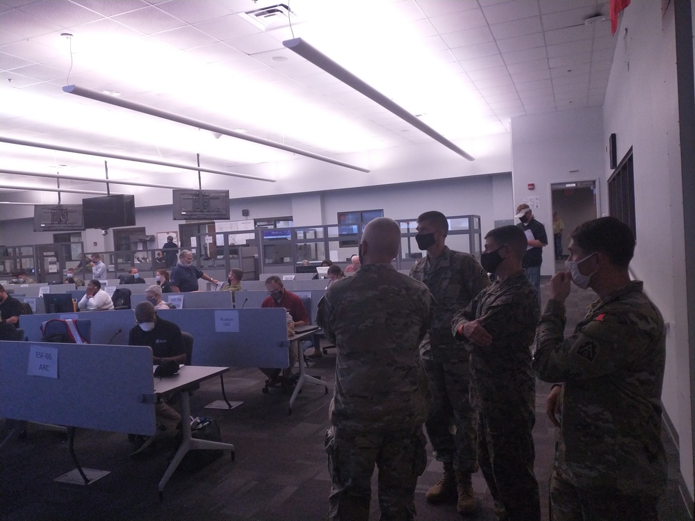 Brig. Gen. Kelliher Meets Key Leaders at the Governor’s Office of Homeland Security Emergency Protocol