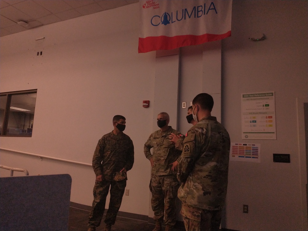 Brig. Gen. Kelliher Meets Key Leaders at the Governor’s Office of Homeland Security Emergency Protocol