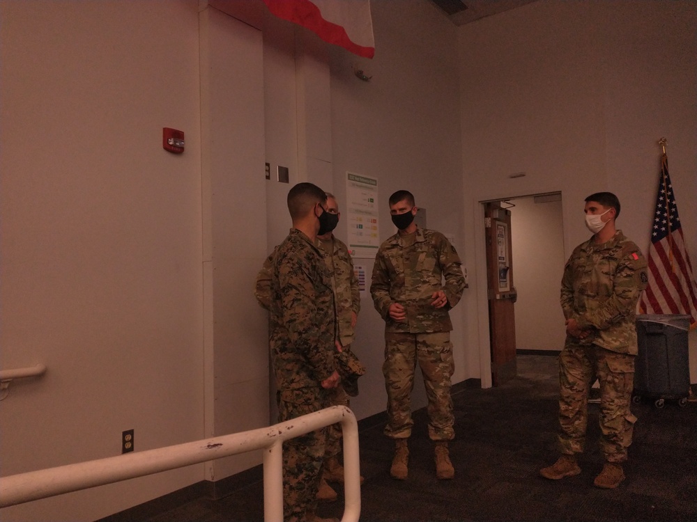 Brig. Gen. Kelliher Meets Key Leaders at the Governor’s Office of Homeland Security Emergency Protocol
