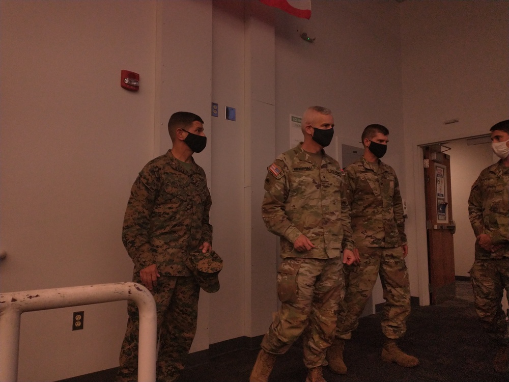 Brig. Gen. Kelliher Meets Key Leaders at the Governor’s Office of Homeland Security Emergency Protocol
