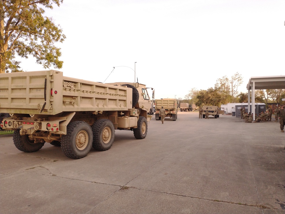 61st Quartermaster Battalion readies vehicles to support Task Force 51