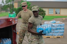 Oklahoma National Guard provides aid to citizens affected by Hurricane Ida