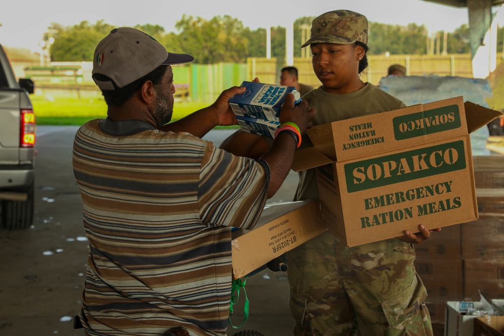 Oklahoma National Guard provides aid to citizens affected by Hurricane Ida