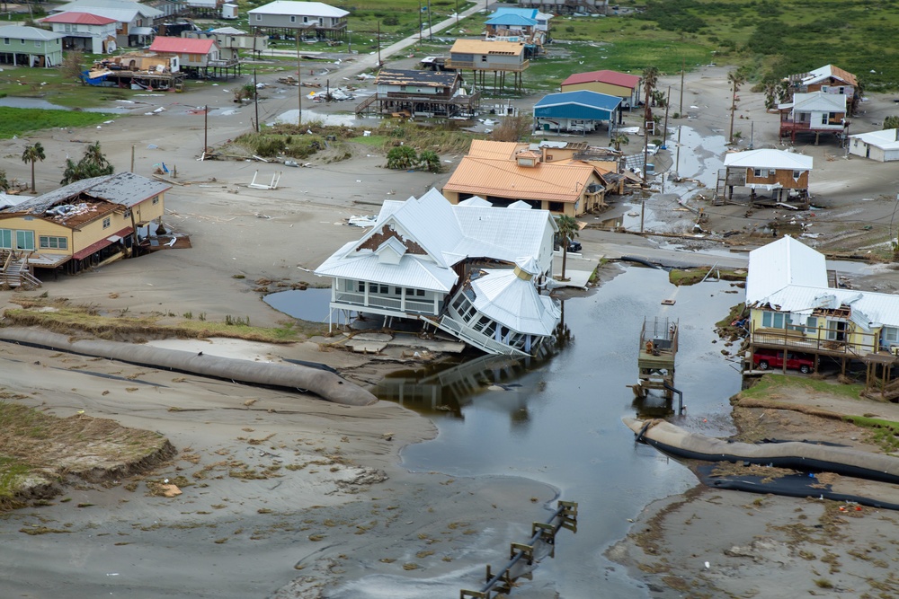 USACE surveys Hurricane Ida damage