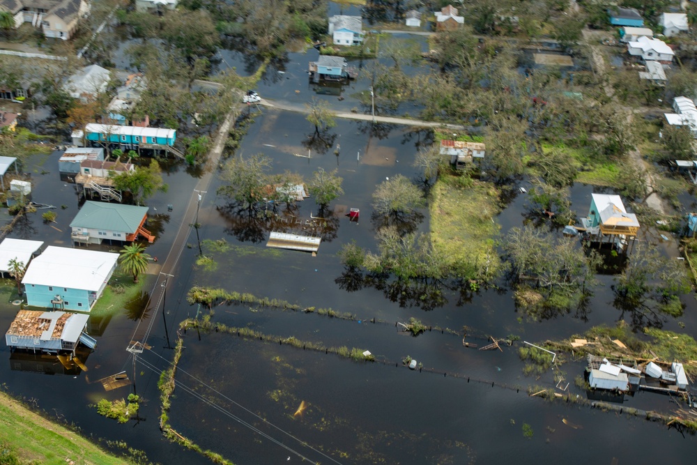 USACE surveys Hurricane Ida damage