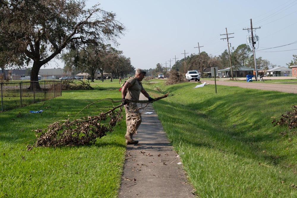 Texas Guard Ida Response