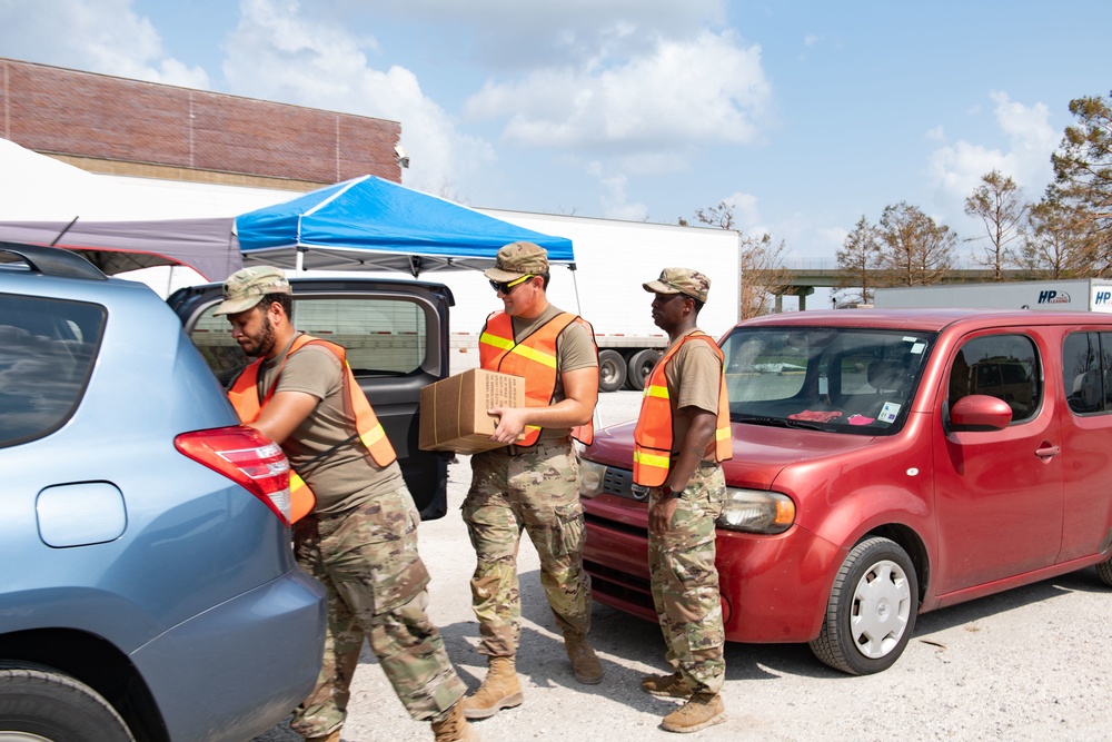 Texas Guard Ida Response