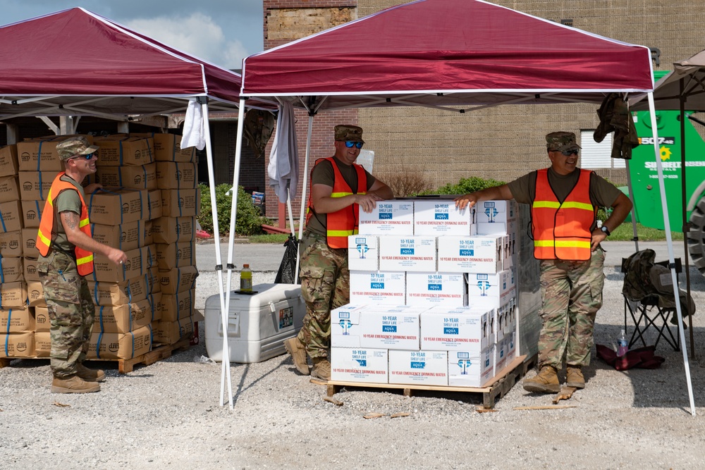 Texas Guard Ida Response