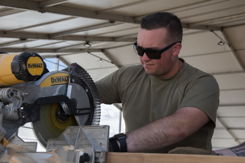 Task Force - Holloman builds partition