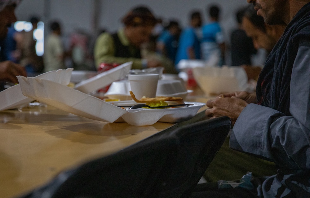 Dinner at Fort Bliss' Doña Ana Complex