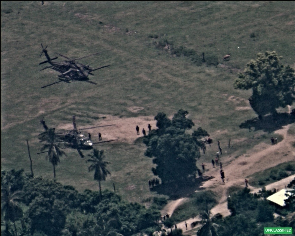 Patrol Squadron TEN provides aerial coverage support for Haiti Relief.