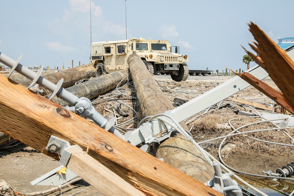 La. National Guard supports recovery efforts from Hurricane Ida
