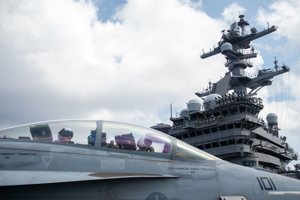 USS Carl Vinson (CVN 70) Conducts Flight Operations in 7th Fleet