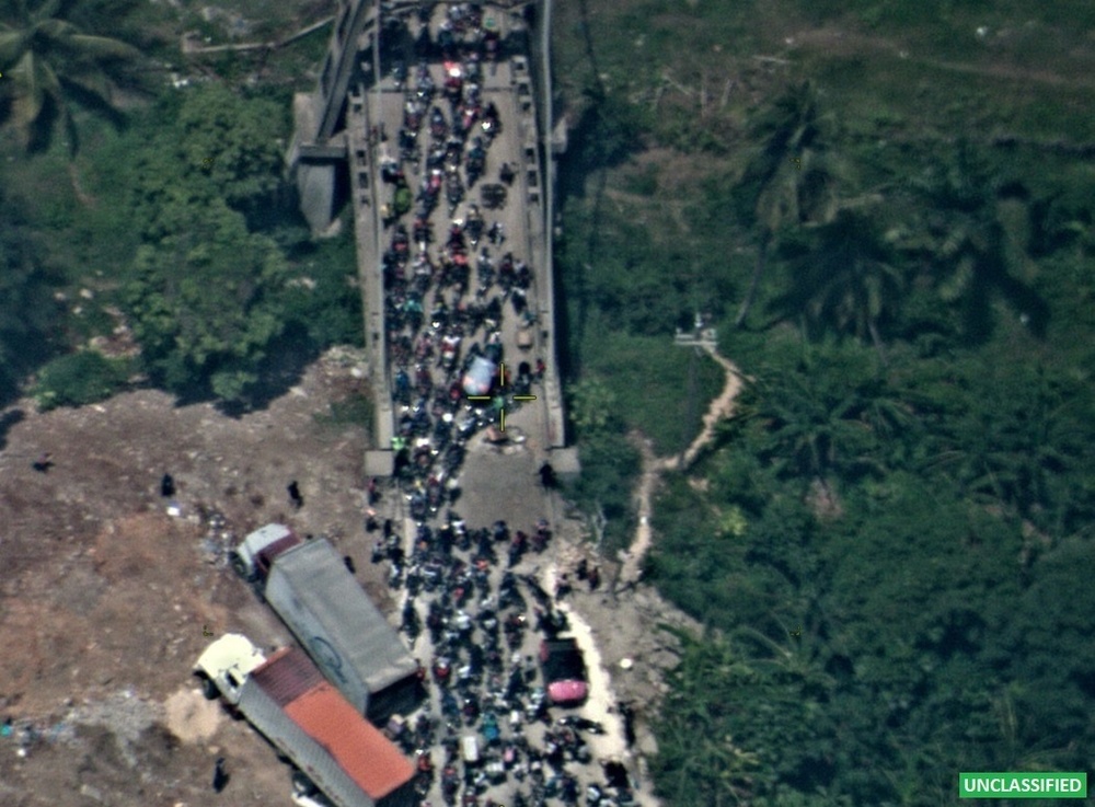 Patrol Squadron TEN provides aerial coverage support for Haiti Relief.