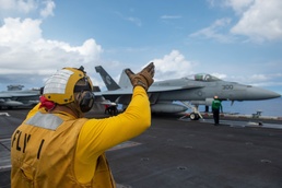 USS Carl Vinson (CVN 70) Conducts Flight Operations in 7th Fleet