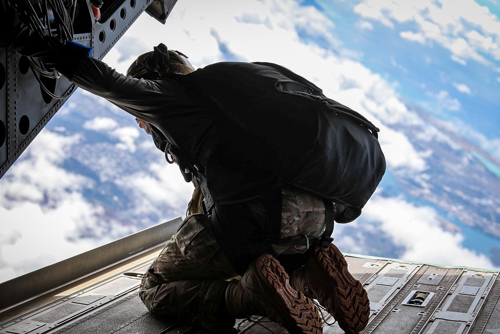 25th Air Support Operations Squadron (ASOS) HALO Jump