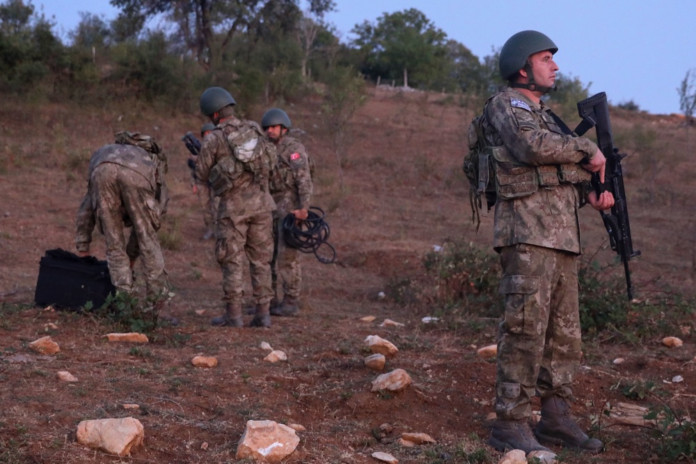 Turkish Coy Monitor the Administrative Boundary Line