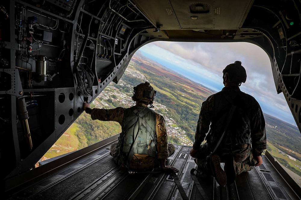 Static line jump