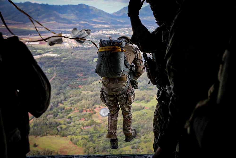 Static line jump