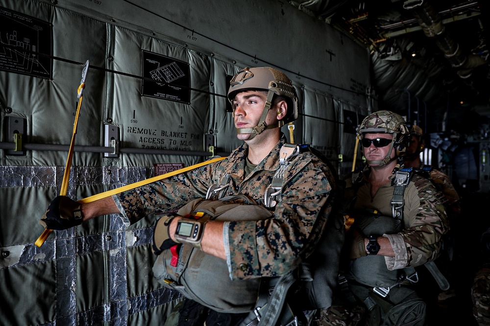 Static line jump