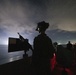 USS Portland, 11th MEU transit Pacific at night