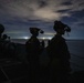 USS Portland, 11th MEU transit Pacific at night