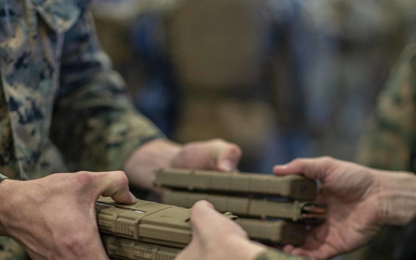 BLT 1/1 Charlie Company QRF rehearsal