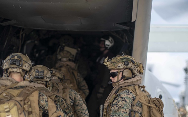 BLT 1/1 Charlie Company QRF rehearsal