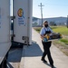 Evacuees depart NAVSTA Rota for the United States