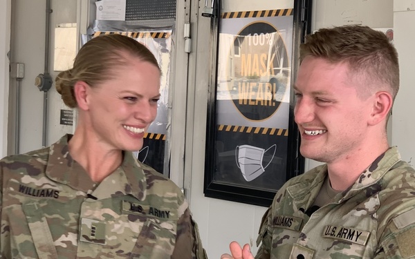 29th ID mother, son deployed together