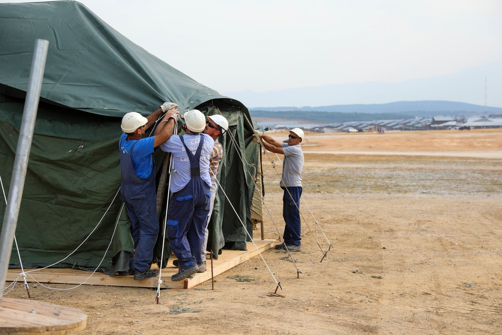 Camp Bondsteel prepares for travelers from Afghanistan