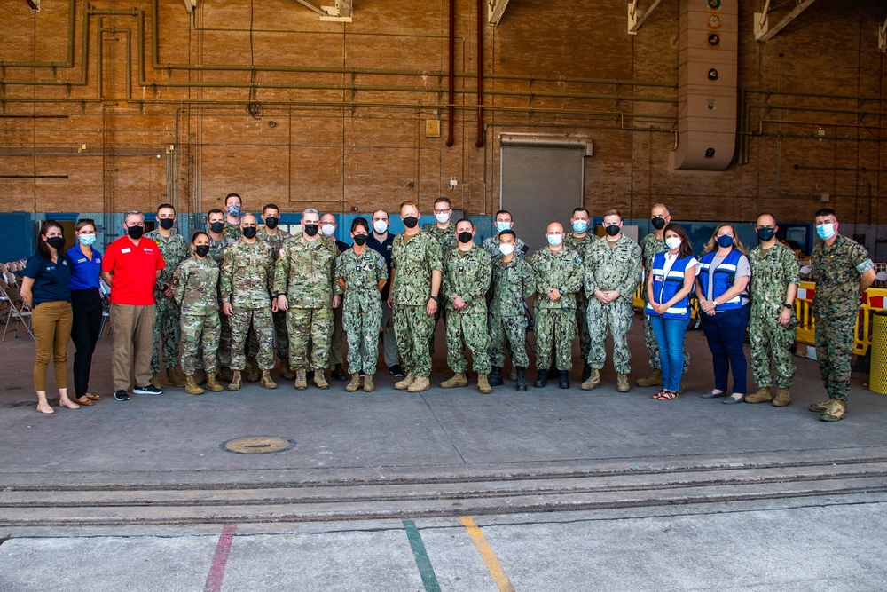 Gen. Mark Milley Visits Operation Allies Refuge Efforts at Naval Station Rota