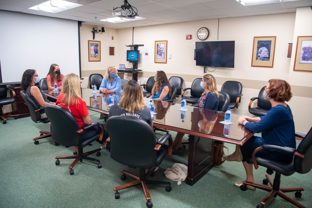 Mrs. Hollyanne Milley Visits Naval Station Rota