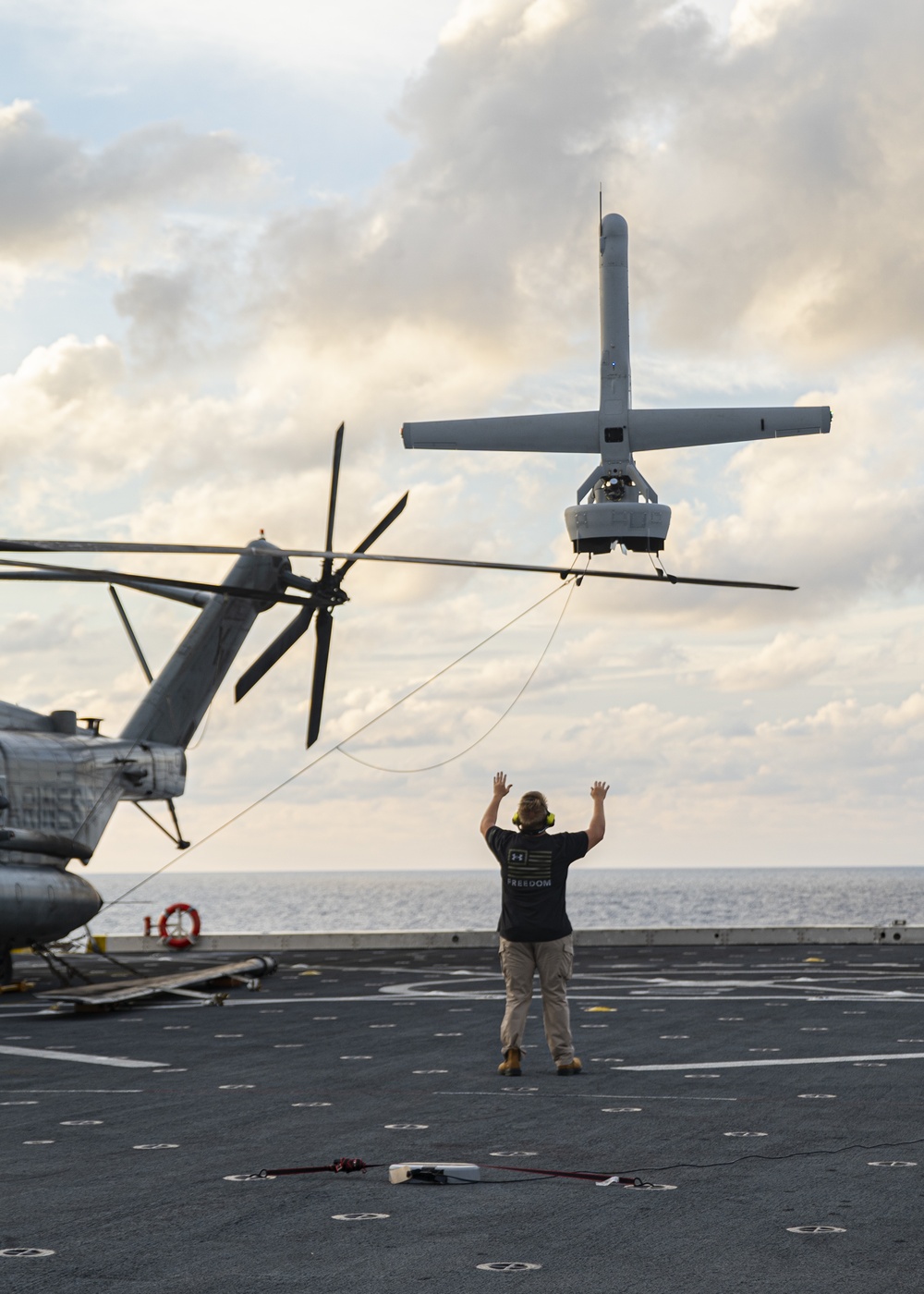 VBAT Operations aboard USS Portland