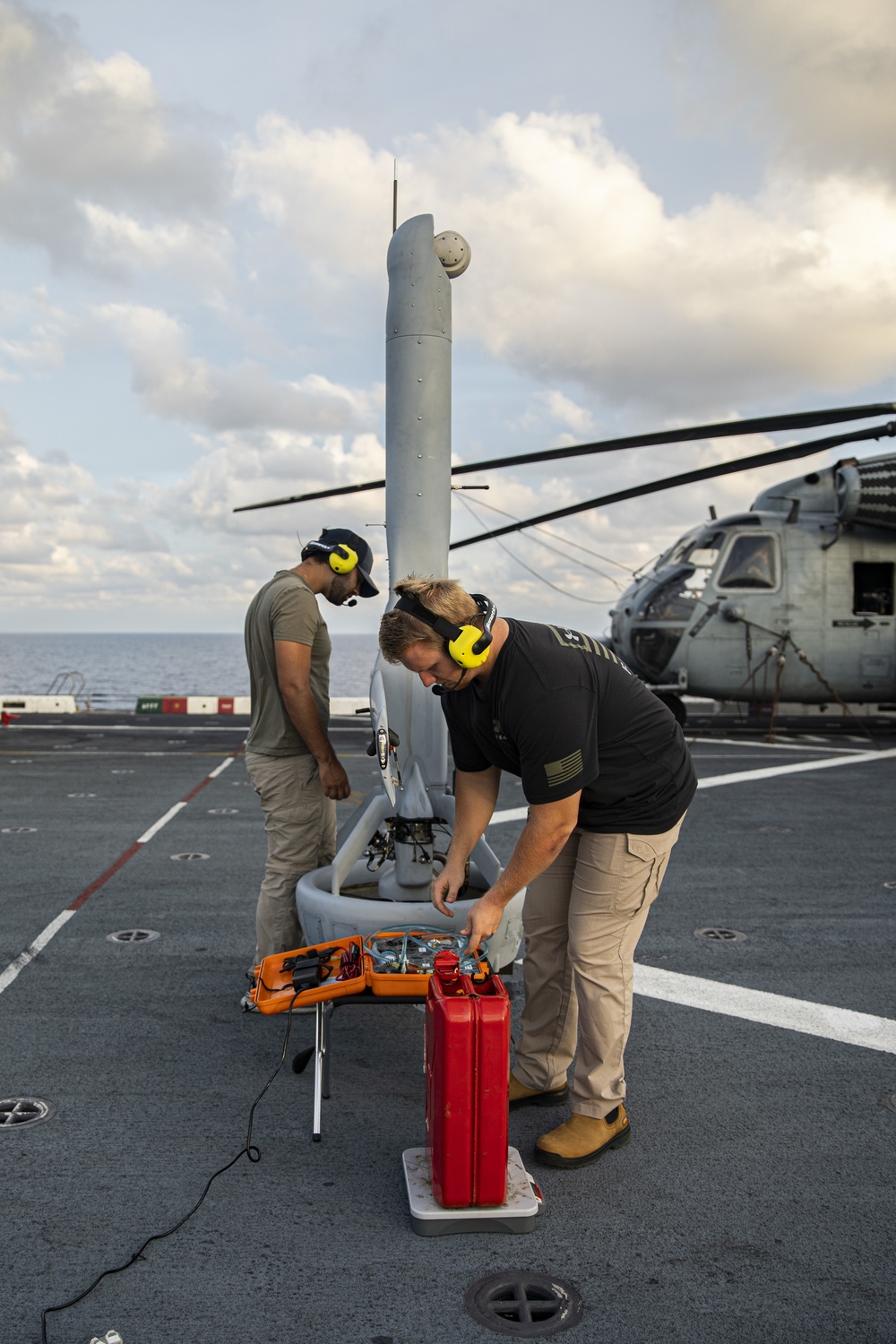 VBAT Operations aboard USS Portland