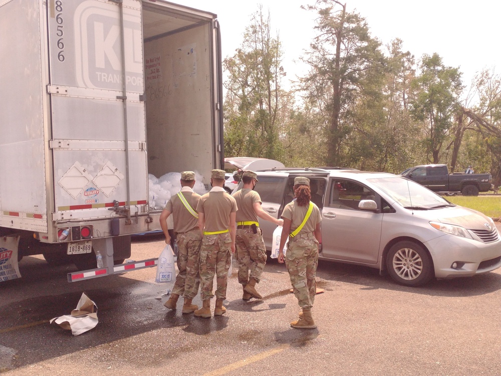 769th Brigade Engineer Battalion and 256th Infantry Brigade Combat Team provide ice